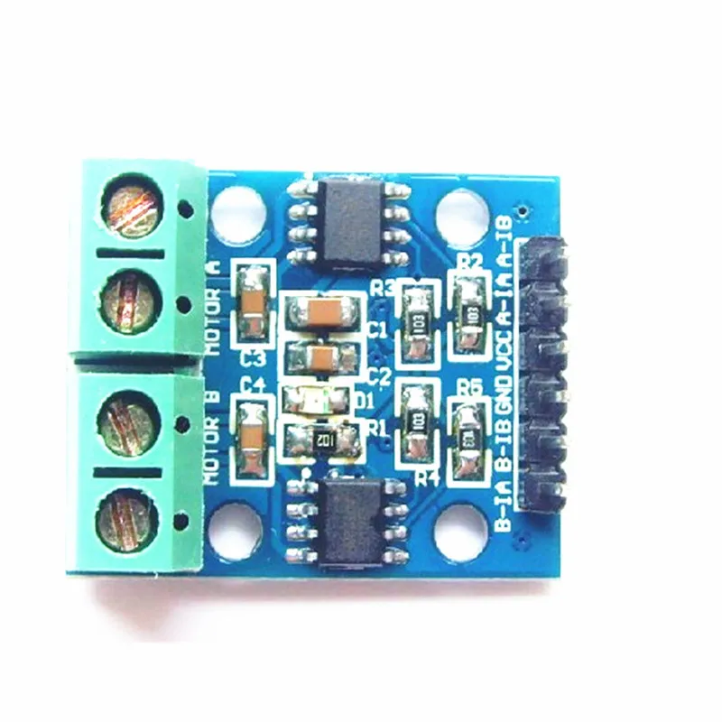 2-Channel จอ DC โมดูลไดรฟ์ย้อนกลับ PWM ความเร็ว H-Bridge L9110 Stepper