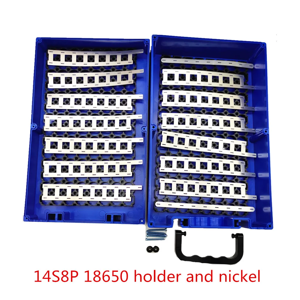 

48V 52V 60V Lithium Battery Storage Box 18650 14S8P Cell Housing Case Shell Holder DIY EV eBike HENGCHANG Dropshipping