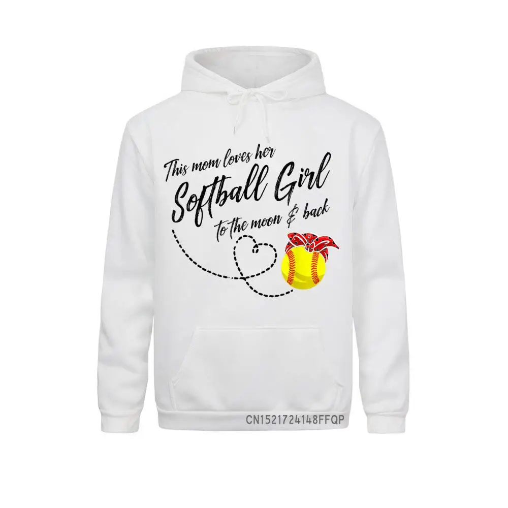 

Softball Gift Mom Women Pitcher Catcher Girls Lovers Pullover Personalized Hoodies Student Sweatshirts Vintage Hip Hop