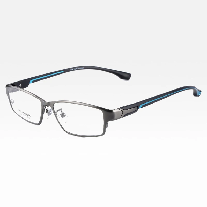 Reven Jate EJ267 Mode Männer Brillen Rahmen Ultra Licht-Gewichteten Flexible IP Elektronische Überzug Titan Material Rim Gläser 3