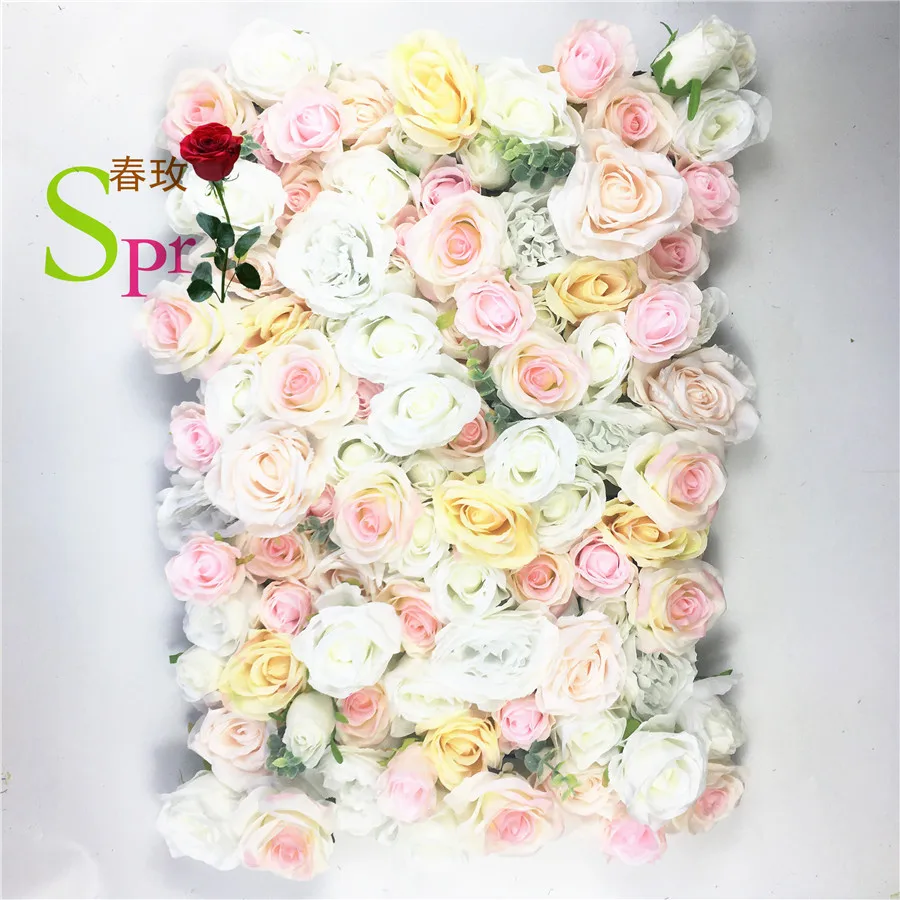 SPR Holiday decoration cheap artificial decoration flowers walls for sale