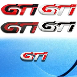 Auto Styling Metalen Auto Badge Achter Embleem staart sticker Voor Peugeot GTI 206 208 308 307 207 208 3008 407 508 2008 RCZ