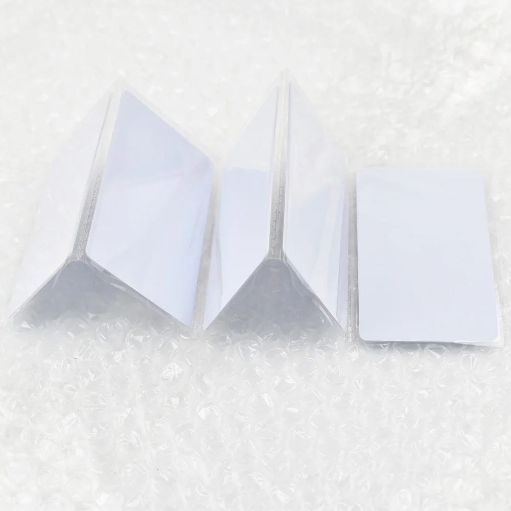 

5Pcs/Lot NFC 1K S50 13.56Mhz ISO14443A Blank Thin PVC IC Smart Card Waterproof For Access Control System