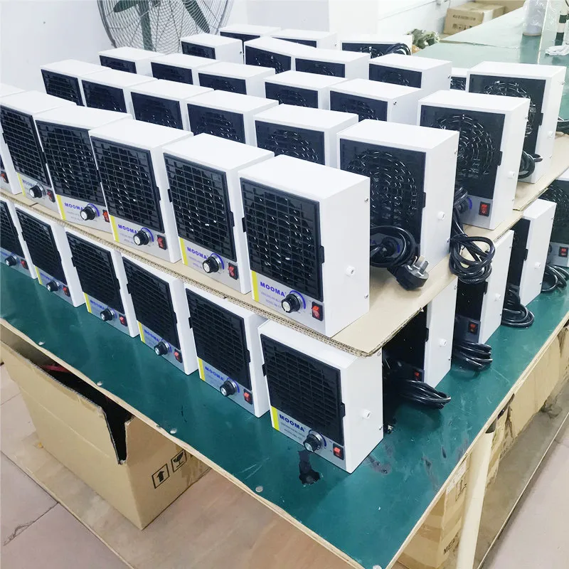 مزيل ثابت SL-801D مماثلة تيار مستمر منفاخ الهواء المؤين مع وظيفة التحذير المؤين مروحة الهواء ESD منفاخ المؤين