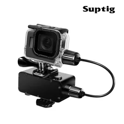 5200mAh Waterproof Power Bank Battery Charger Waterproof Case For GoPro Hero 11210/98764 Action Camera SJ8/6 Charging Frame/Box