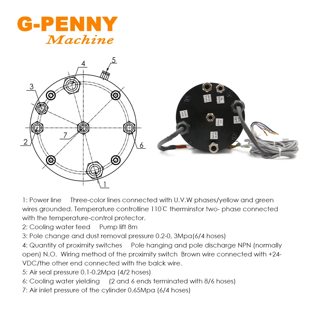 New Arrival! 2.2kw Water Cooled Spindle ATC Spindle Motor 220v Rotating spdeed 24000rpm 4 Pole 800Hz Blind rivet IS020-15°