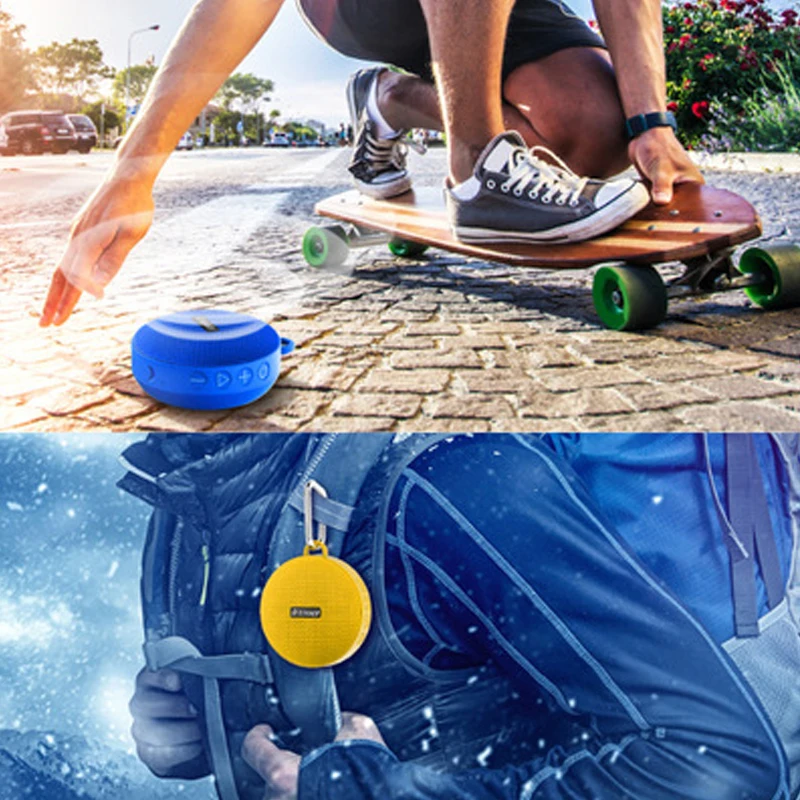 Открытый Портативный Велосипед Беспроводная Связь Bluetooth Динамик Колонка Велосипеда IPX7 Водонепроницаемый Бумбокс 3D стерео сабвуфер Душ Звук Громкой Связи + Велосипед Крепление