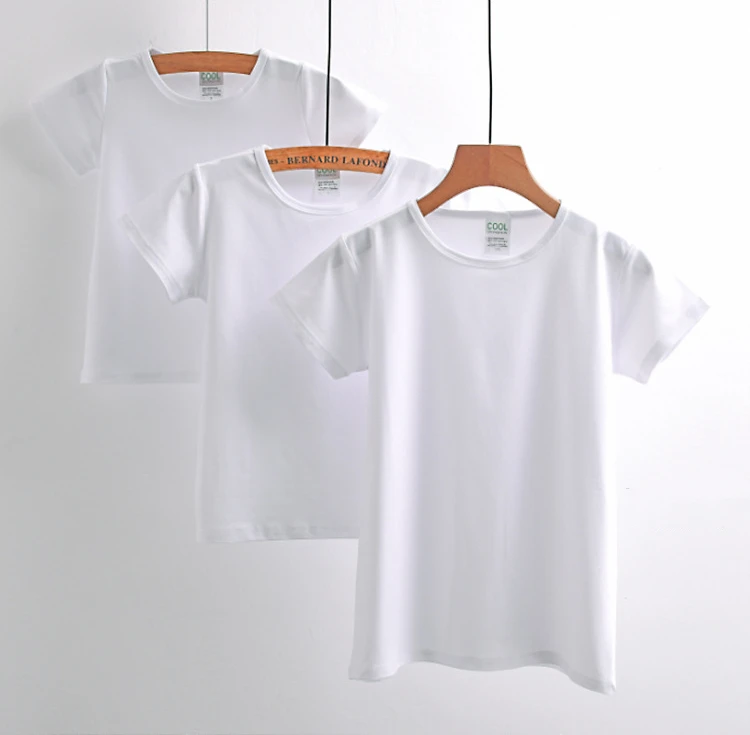 

6pcs/lot Sublimation Blank White Modal Children's T-shirt S,M,L,XL,XXL,XXXL Design Heat Press Dye sublimation ink Transfer