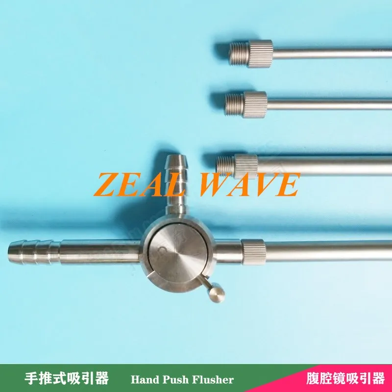 

Laparoscopic Instrument Aspirator Tee Flusher Tee Aspirator Push Button Type Aspirator