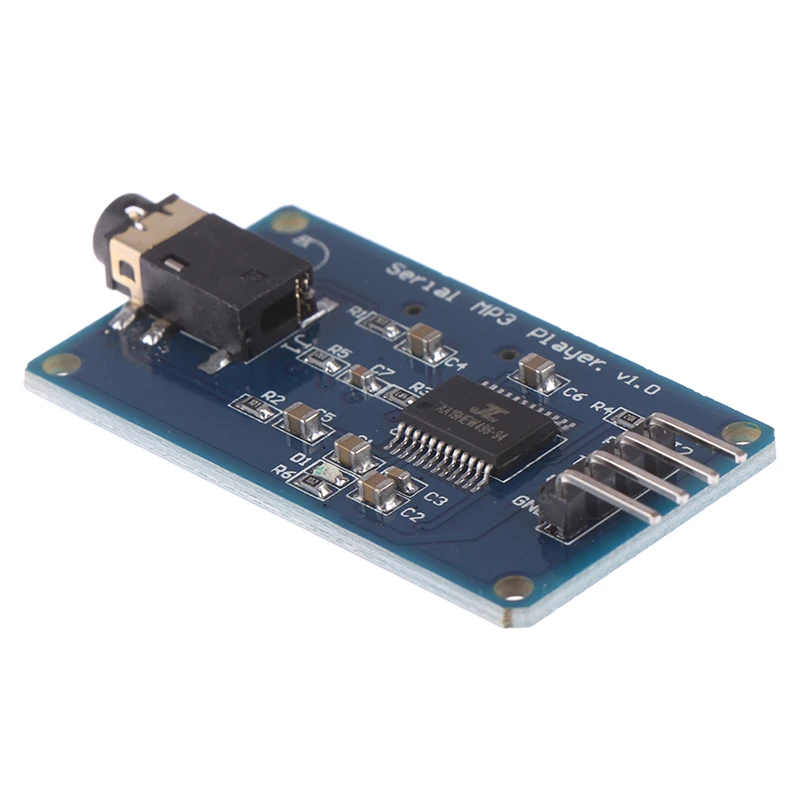 1 Buah YX5300 Modul Pemutar Musik MP3 Serial Kontrol UART UNTUK Arduino/AVR/ARM/PIC