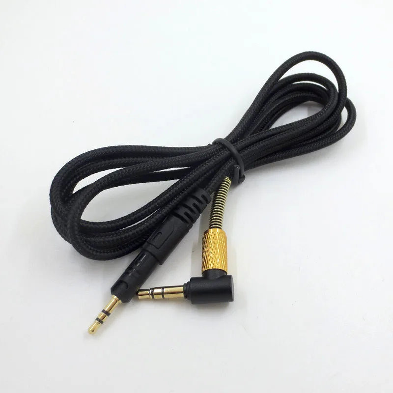 Сменный аудиокабель для наушников Audio-Technica ATH-M50X M40X M70X M60X, микрофон, регулятор громкости