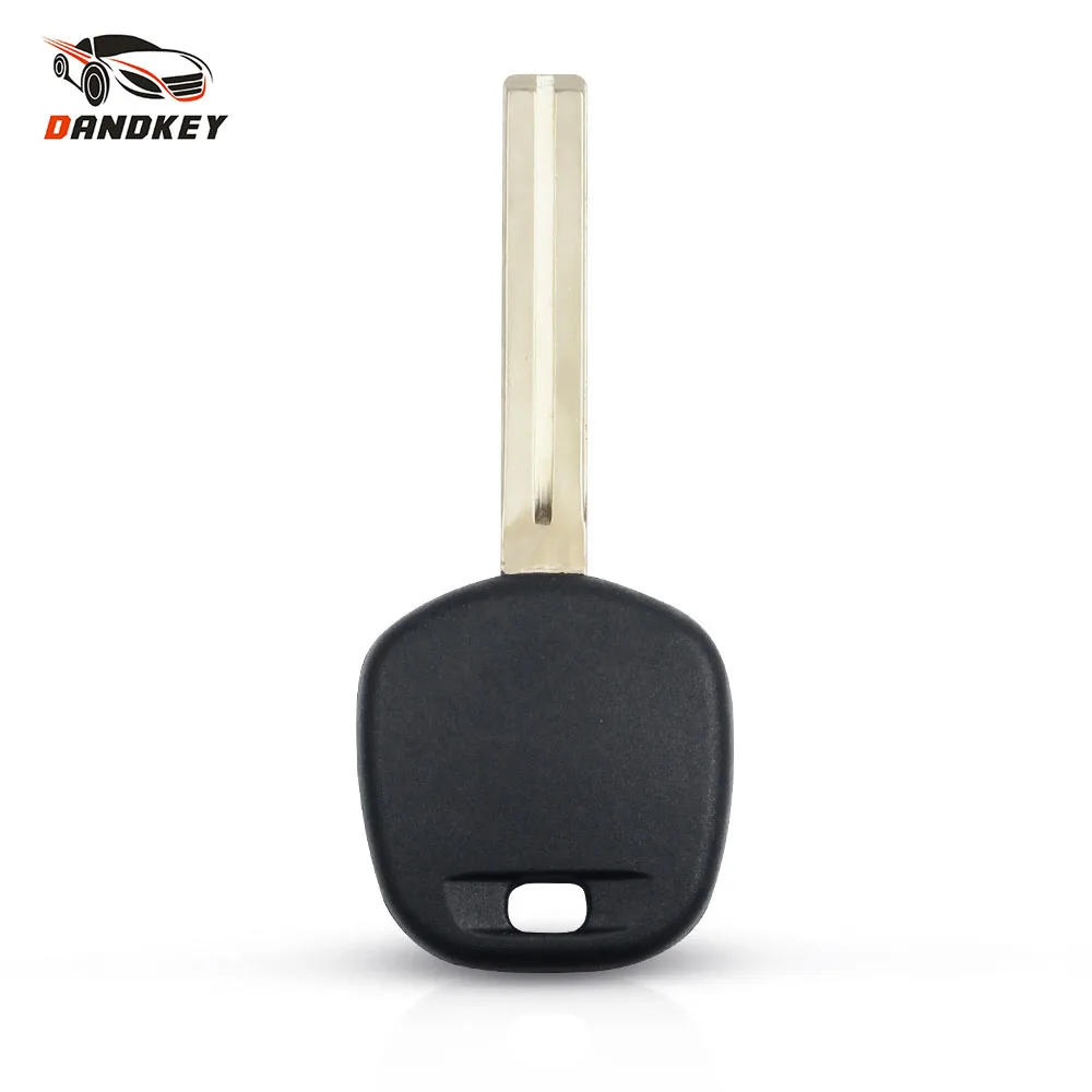 KEYYOU No Chip For Toyota For Lexus Replacement Car Key Case Shell Fob Transponder Chip Blank Uncut TOY40(46mm) Long Blade