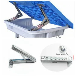 Bisagra de elevación de mesa para muebles, caja para sofá cama, soporte de marco plegable, bisagra de bloqueo automático, mecanismo de ángulo de posición ajustable, Hardware