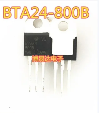 Free Shipping 100pcs BTA24-800B TO-220