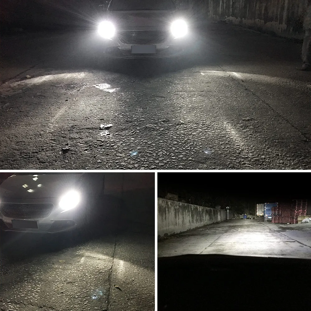 Zdatt H7 HB3 Led المصباح الكهربي للسيارات H4 توربو Canbus 12 فولت 72 واط عالية الطاقة مصباح 6000 كيلو 8000lm 9005 HB3 9006 HB4 H1 H4 H7led H11 #5