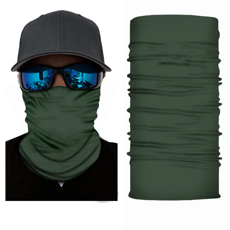 Quick dry Hiking Climbing Scarves Men Women Polyester Windproof Neck Warmer Cycling Face Mask Anti UV Bandanas Outdoor gear