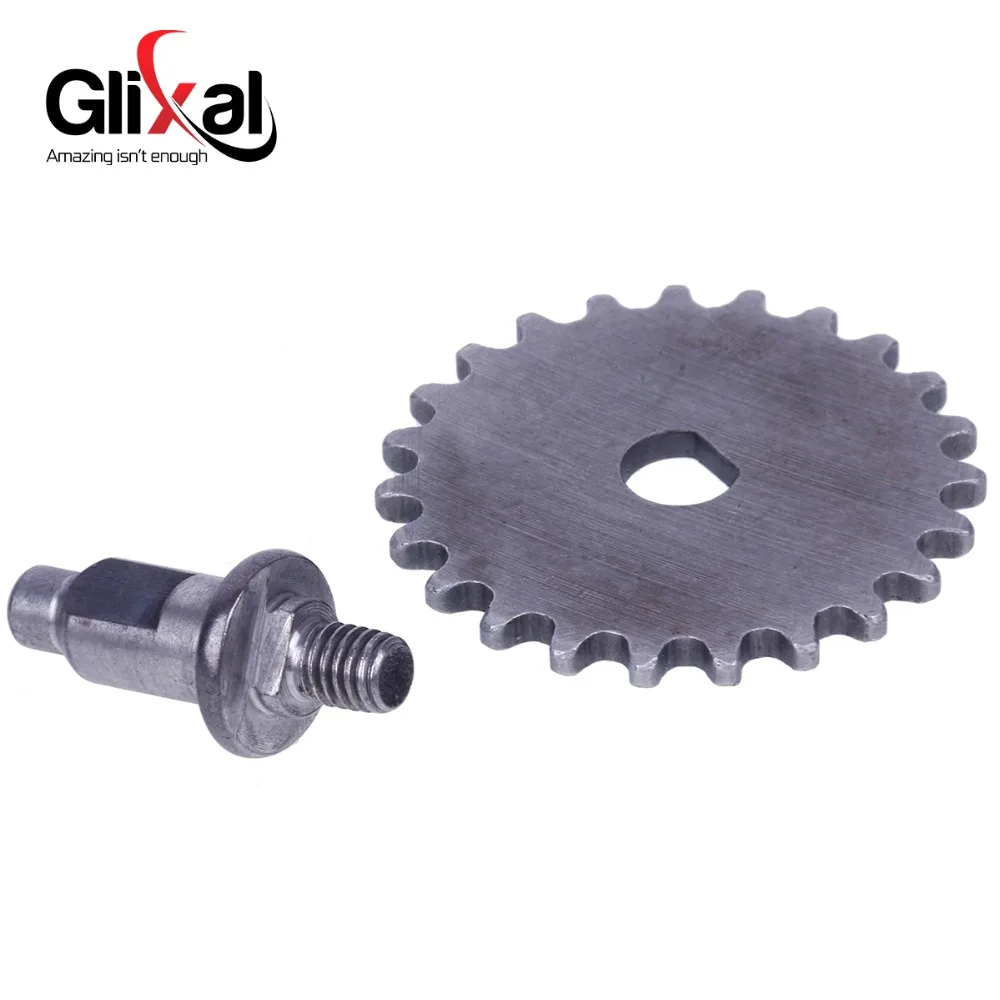 Glixal GY6 125cc 150cc Fuel Oil Pump Assembly Gear Sprocket for 152QMI 157QMJ Scooter Moped