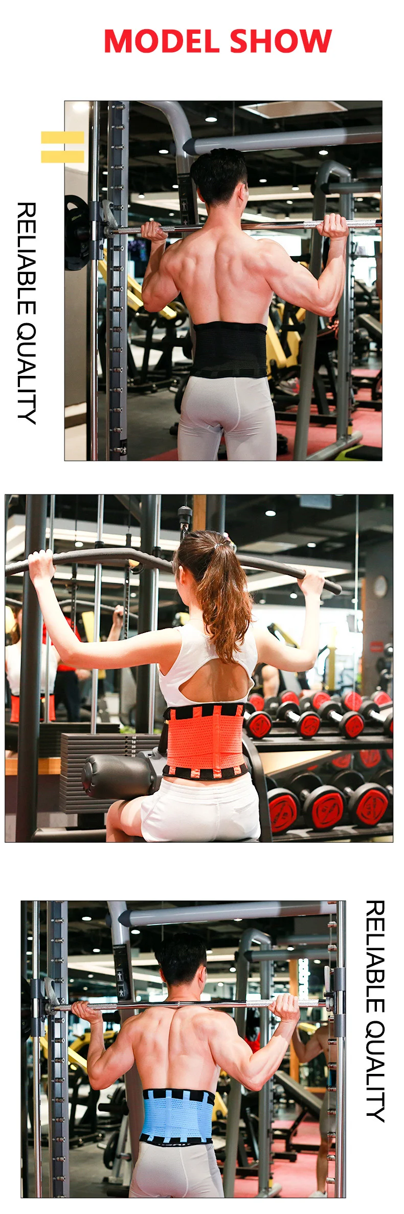 Taille Unterstützung Gürtel Zurück Taille Trainer Trimmer Gürtel Gym Taille Schutz Gewichtheben Sport Body Shaper Korsett Faja Schweiß – Detail 9