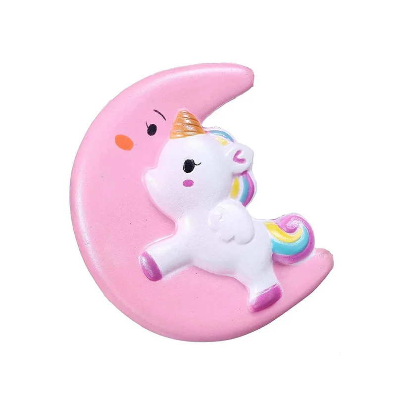 Jumbo Kawaii Moon Unicorn Squishy Slow Rising Squeeze Toys Scented Soft Healing Antistress Stress Relief Toy