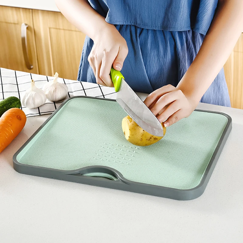 Antibacterial Chopping Board Degradable PP Plastic Heat Resistant Chopping Blocks Fruit Cutting Boards Kitchen Organizer Gadgets