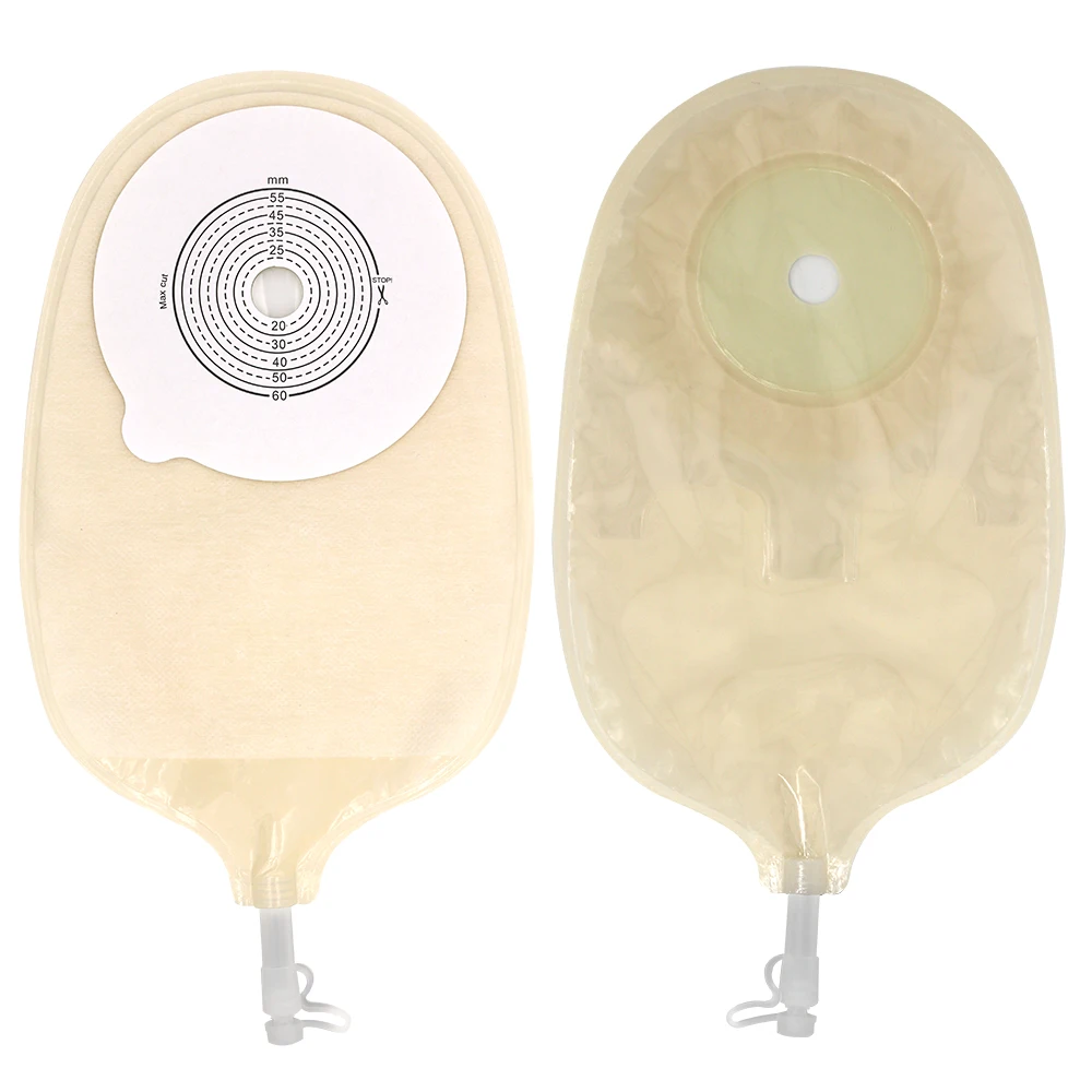 10 Pcs Urostomy Bags Disposable Stoma Bag Comfortable Non-woven No-leak Urine Bags Adults Colostomy Bag Supplies