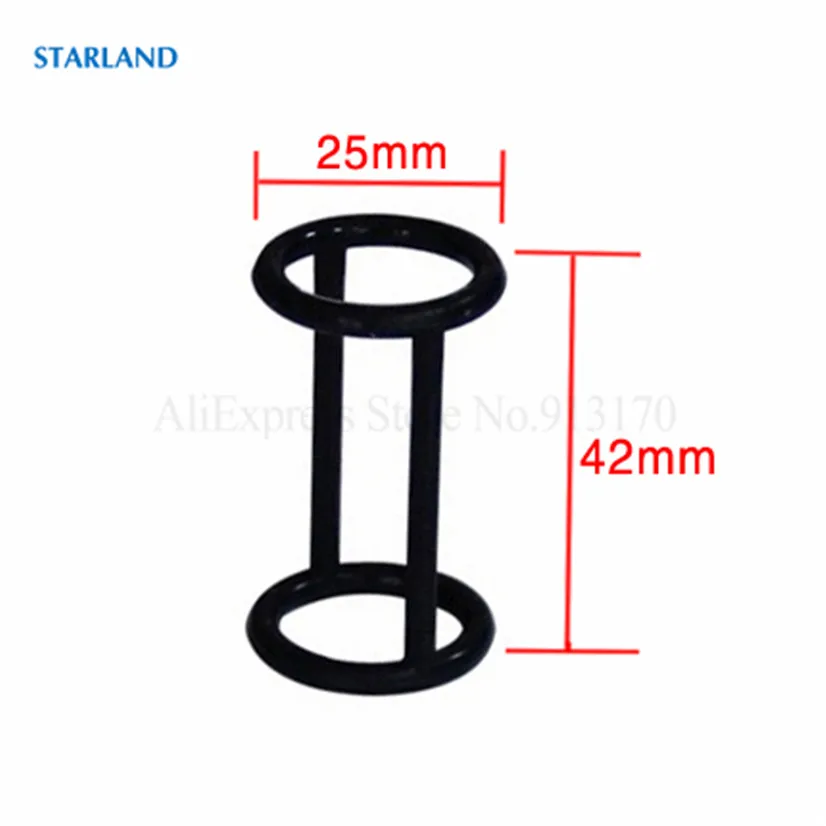 Rubber H Shaped Ring Small Seal Gasket Of Middle Valve Rod Soft Serve Machine Accessory Replacement Spare Part Ice Cream Maker