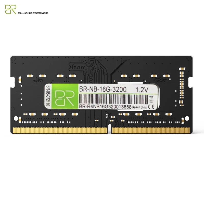 BR DDR-Memoria Ram para portátil, 8GB, 2666MHz, 3200MHz, DDR4, 4GB, 16GB, 32GB, Sodimm