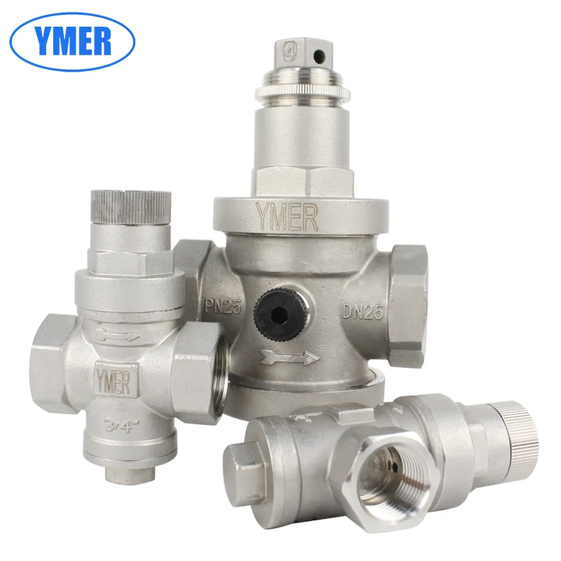 

YMER 1/2"stainless Steel Pressure Reducing Valve for water