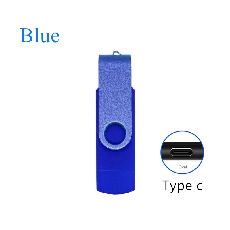 Clé usb flash 2 en 1, support à mémoire de 4gb 16gb 32gb 64gb 128gb, lecteur flash pour chargeur de type c