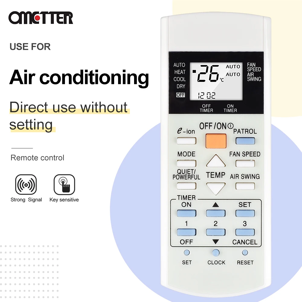A75C3298 Thích Hợp Cho Máy Lạnh Panasonic Điều Khiển Từ Xa Đa Năng A75C2817 A75C3060 A75C3182 A75C2913