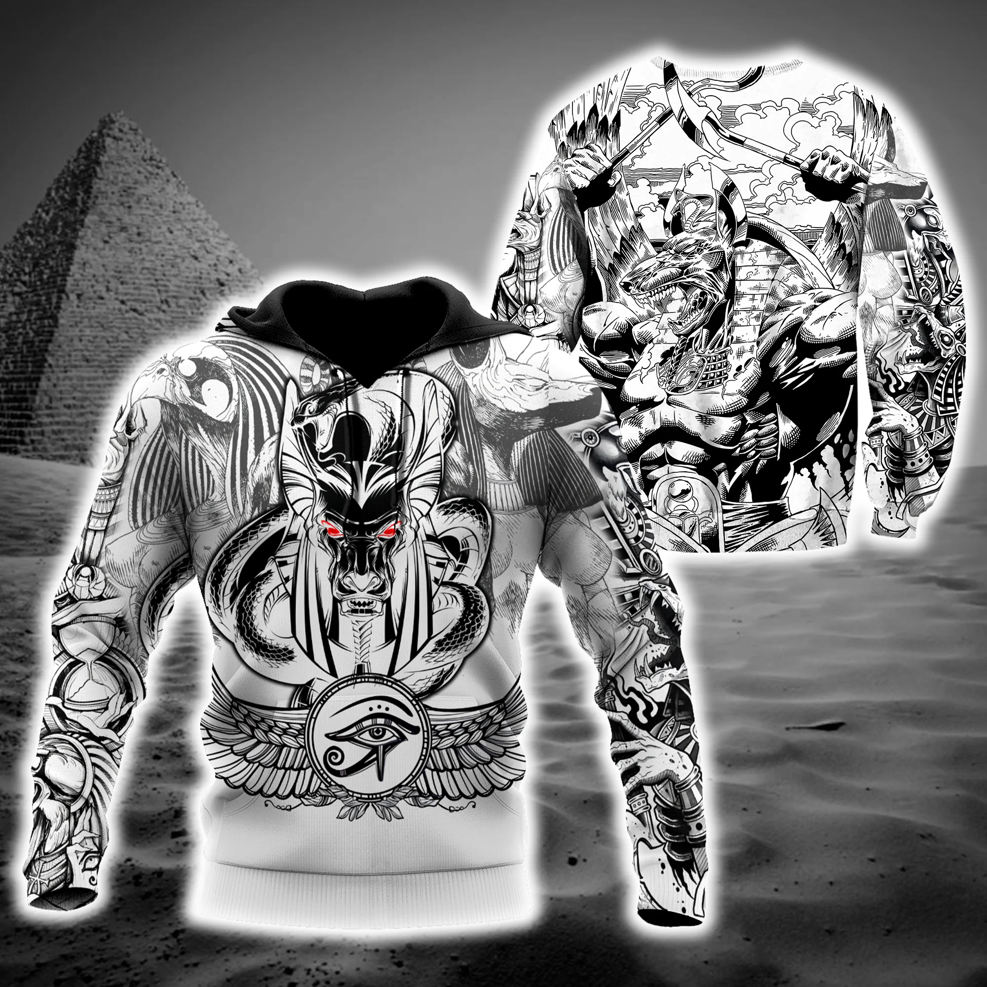 Señuelo 3D KJ506 – Tatuaje Egipcio Anime para spinning - imagen 4