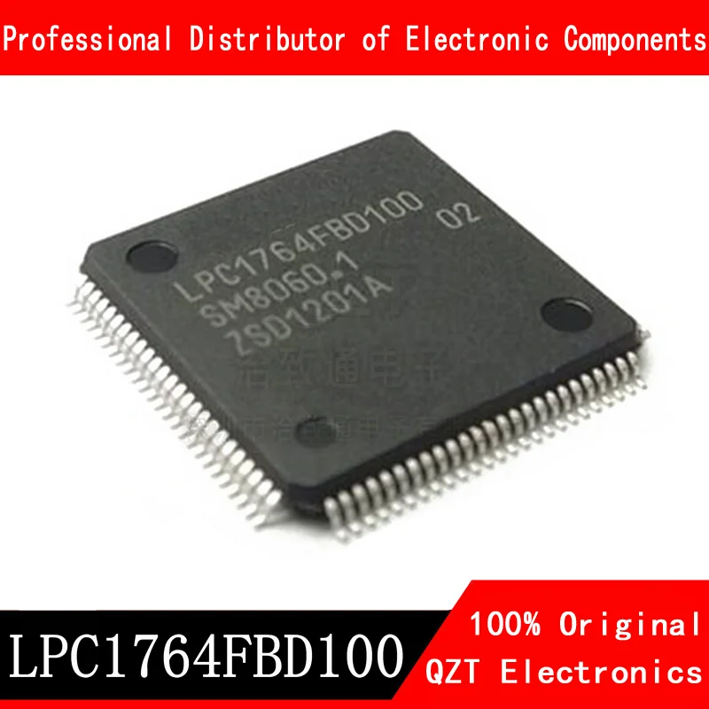 5pcs/lot LPC1764FBD100 LPC1764 LQFP100 microcontroller MCU new original In Stock