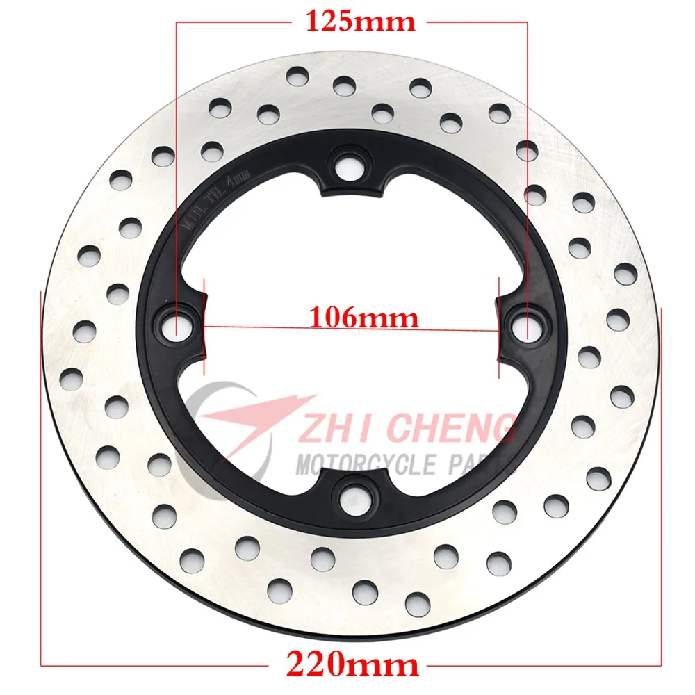 Rear Brake Disc Rotor For Honda CBR1000 Fireblade 2004-2007 CBR1000RR SPE 2014 VTR100 Firestorm 2000-2007 CBR VTR 1000 RR