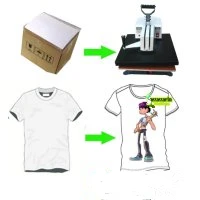 Imagem -04 - Camiseta Jato de Tinta a4 Impressão em Branco e Leve Papel de Transferência Térmica Impressão Faça Você Mesmo Impressão Personalizada