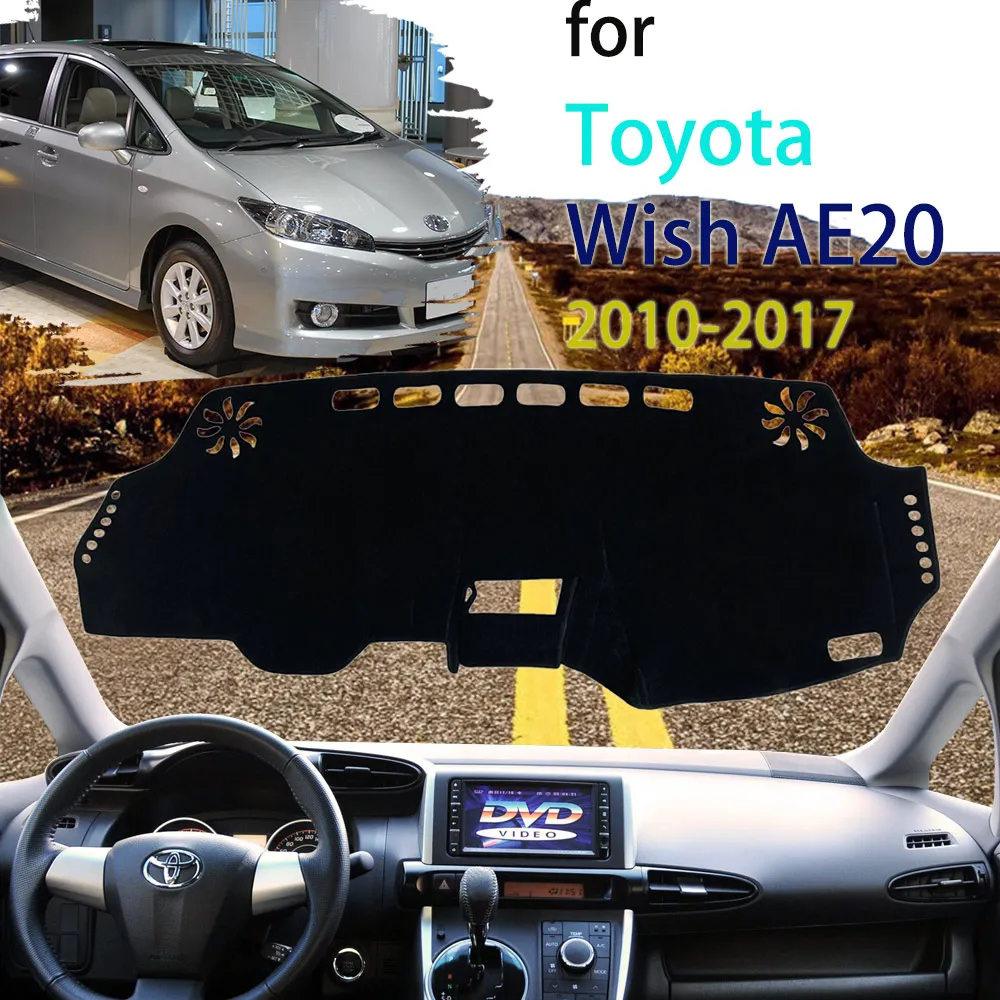 

Крышка центра управления приборной панелью автомобиля, коврик для зонтика, солнцезащитный козырек для Toyota Wish AE20 2010 2011 2012 2013 2014 2015 2016 2017