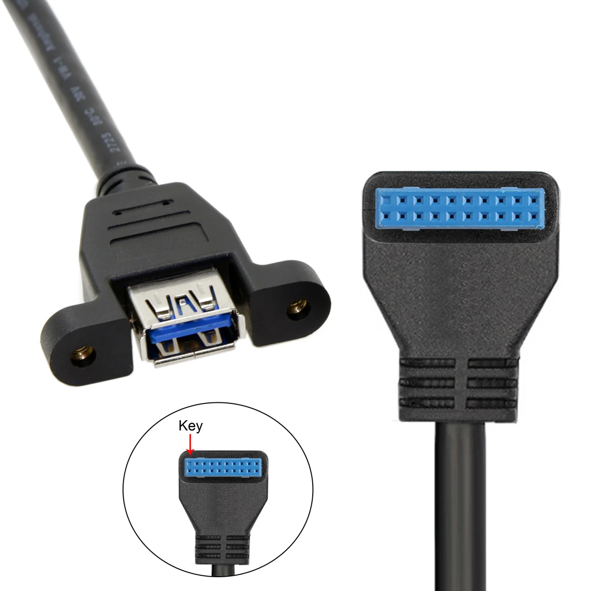 Usb 3.0 Female Scre… - image