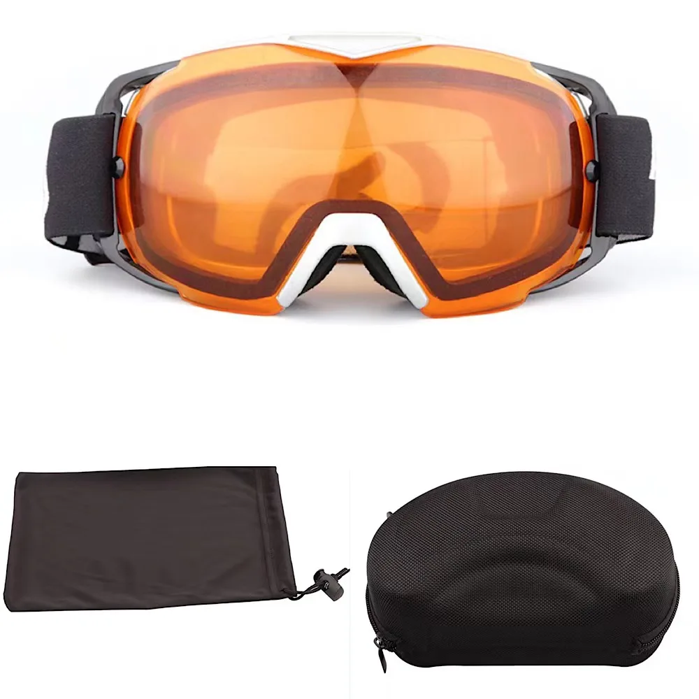 NEW Night Vision Ski Goggles Double Layers Anti-fog Ski Mask Glasses Skiing Snow Men Women Snowboard Set Goggles Drop Shipping