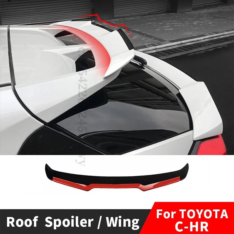 

Universal Roof Spoiler Rear Wing Back Tail For Toyota CHR C-HR 2020 2016 2017 2018 2019 Tuning Decoration Accessories Body Kit