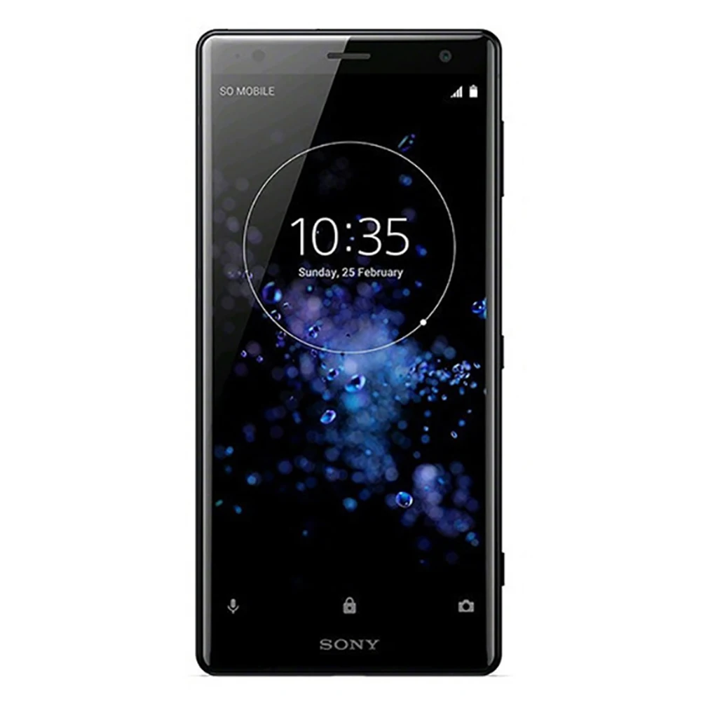 Оригинальный разблокированный мобильный телефон Sony Xperia XZ2 RAM 4 ГБ ПЗУ 64 ГБ H8216 H8266 JV 702SO 19MP LTE 5,7 дюйма, восьмиядерный сотовый телефон Android