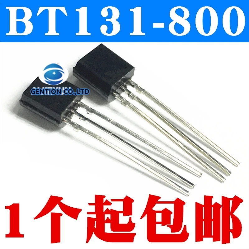 

5PCS Bidirectional triode thyristor BT131-800 silicon controlled TO-92 in stock 100% new and original