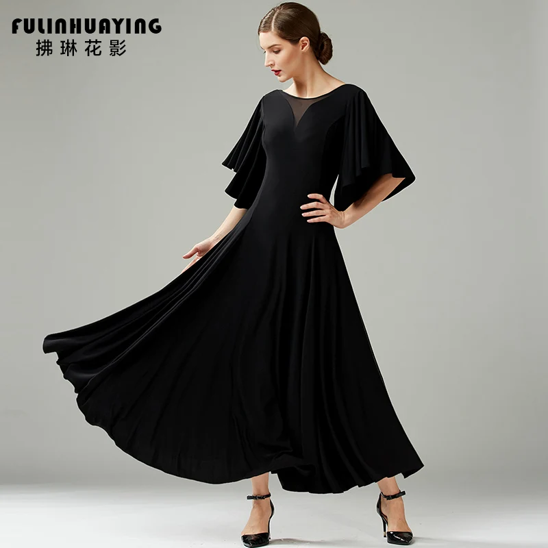 Newest Woman Ballroom Dance competition Dress dance ballroom waltz standard dance Dress women ballroom Dress Y0219