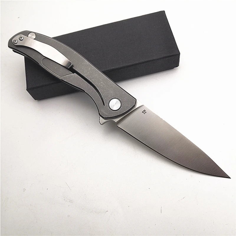 Kesiwo HA95 D2 Blade G10 Handle EDC Pocket Folding Knife Utility Outdoor Camping Hunting Tactical Survival Knife