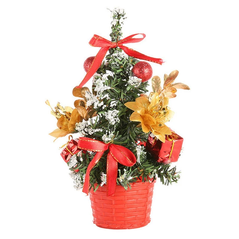 Christmas decoration anime mini Christmas tree cosplay family party DIY accessories 20CM Evergreen 2021 New Year props gifts