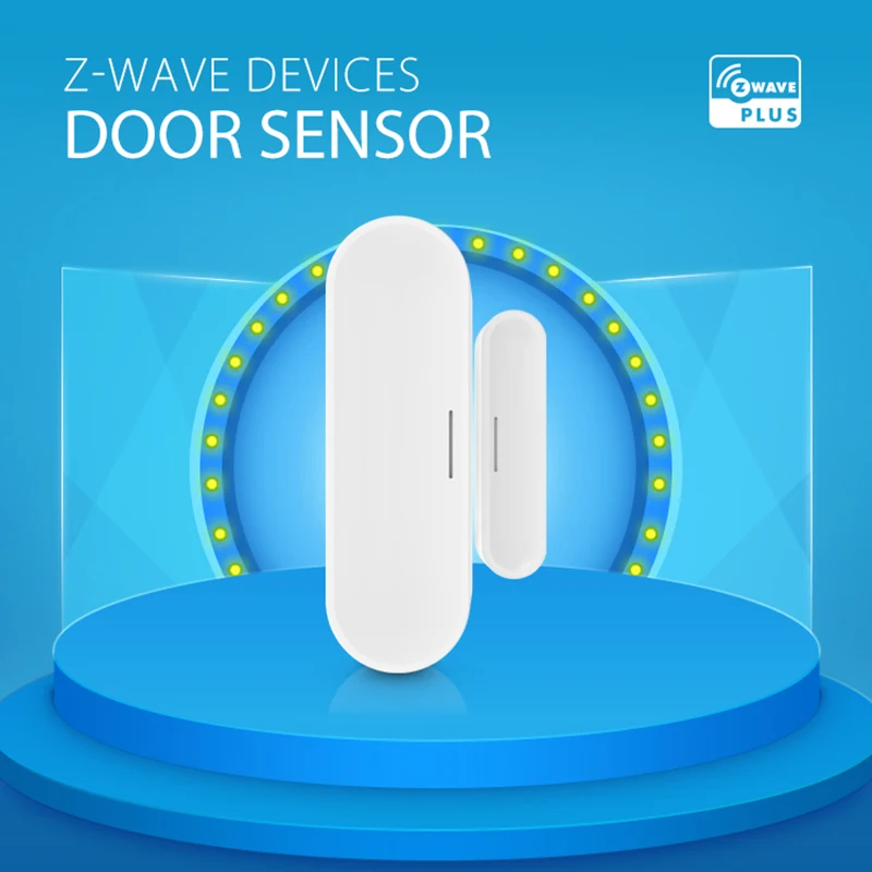 NEO Coolcam 4PCS/Lot Z Wave Plus Door Window Sensor With Temperature Humidity 700 Series USB Charge Battery Operated 868.4MHZ