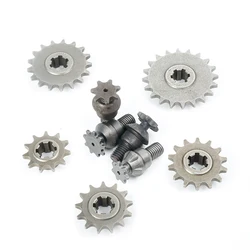 Motorcycle Front Gear Box Sprocket 25H T8F 11 14 17 20T 20 Tooth Pinion For 47cc 49cc Minimoto Mini Dirt Pit Bike Moped Scooter