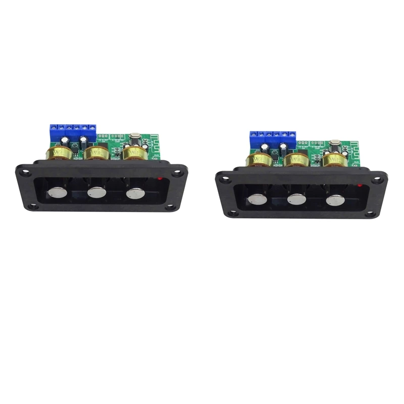 RISE-2X Bluetooth Amplifier Power Audio Board 20Wx2 Stereo Amp Sound Amplifiers AUX U Disk Decoder Treble Bass Adjustment