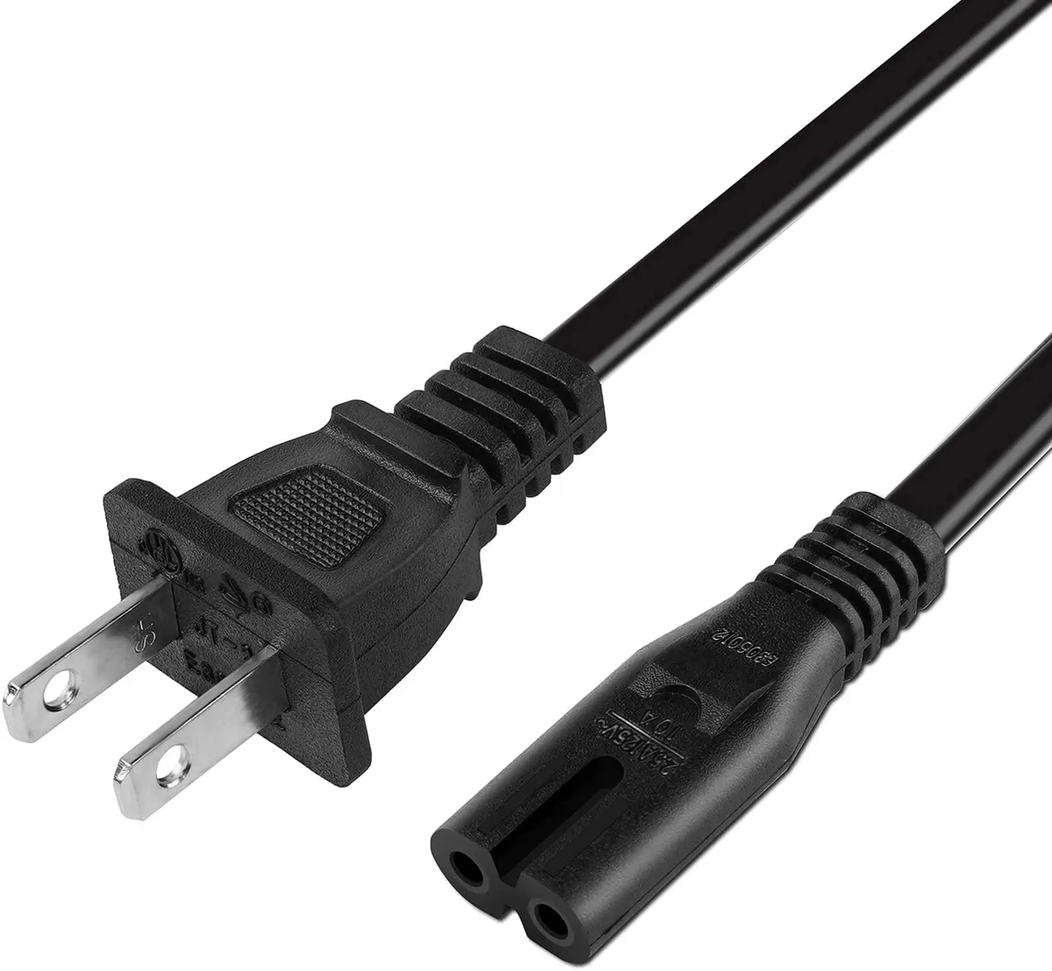 Power Cord Cable Compatible For HP Officejet 4630 7510 7520 7525 6600 6700 Printer 2 Prong 5FT