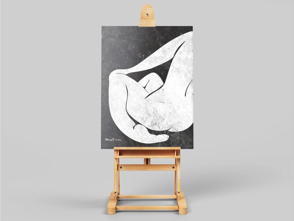 Henri Matisse Black and white nude poster, Matisse black Art Print, Matisse the cut outs, Matisse Blue Nude, Matisse art Poster