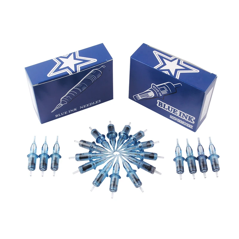 Disposable 20pcs Tattoo Cartridges Needle RL/RM/M1/RS Semi-Permanent  of tattoing needle for tattoo studio sterilized