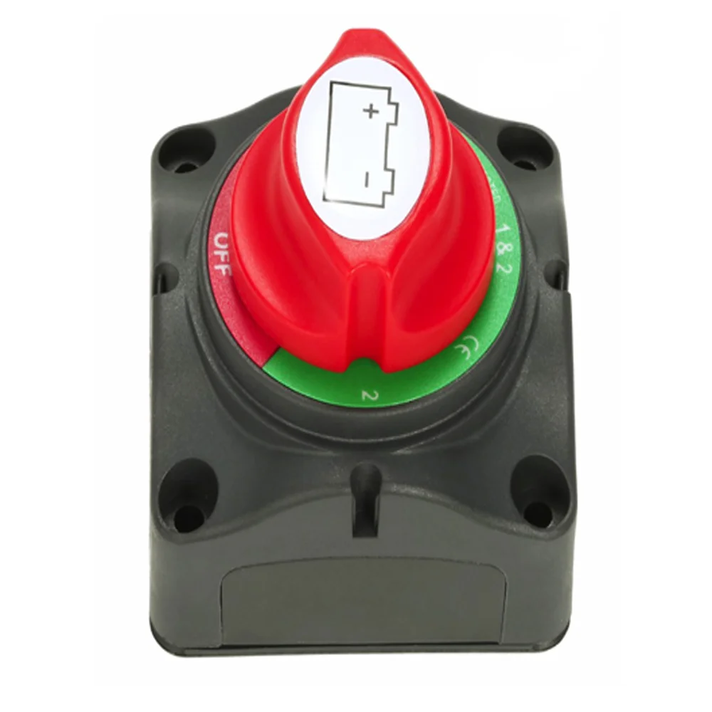 12V/24V doppio selettore batteria isolatore interruttore principale interruzione interruzione disconnessione interruttore di interruzione